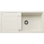 Végkiárusítás Blanco Metra XL 6 S Silgranit mosogató 100x50 cm távműködtetővel, törtfehér 527123