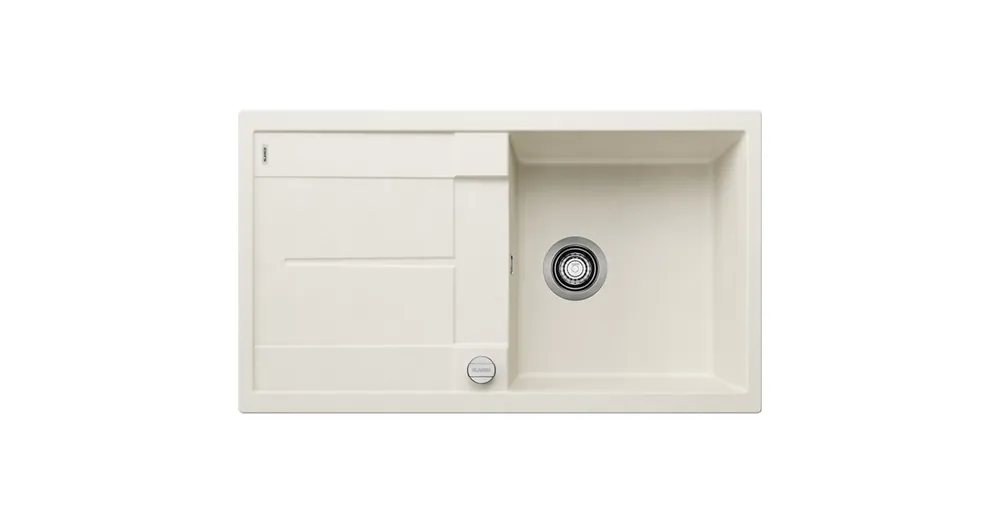Legkelendőbb Blanco Metra 5 S Silgranit 86x50 cm mosogató csepegtetővel és távműködtetővel, törtfehér 527109