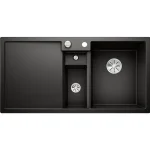 Árcsökkenés Blanco Collectis 6 S gránit mosogató csepegtetővel 100x51 cm kiegészítőkkel, jobbos / fekete 525866