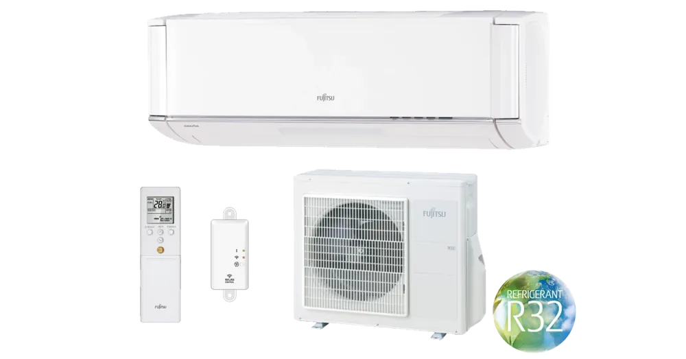 Kedvezmény Fujitsu ASYG12KXCA / AOYG12KXCA oldalfali split klíma (3.4 kW)