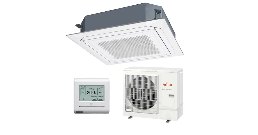 Fujitsu Eco AUXG36KRLB/AOYG36KQTA mennyezeti split klíma (9.5 kW) Ne maradj le