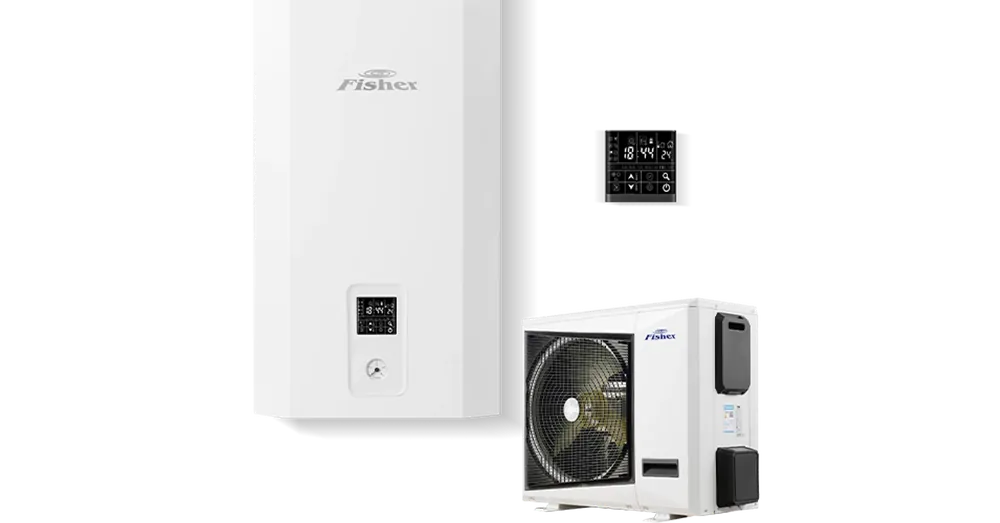 Kedvezményes ár FISHER E-HEATR FHF-WHS-121CE3 Levegő-víz hőszivattyú (hidraulikus egység+kültéri egység) 12 kW