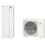 Akciós ár Fujitsu Waterstage Comfort WGYA080ML3 / WOYA080KLT levegő-víz osztott hőszivattyú, 190 literes HMV tartállyal, 1 fázisú, R32, (7,5kW)