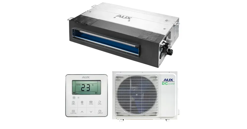 Rendeld meg most AUX Duct Pro ALMD-H60/SDR3HA Légcsatornázható Monosplit Klíma (16 kW)