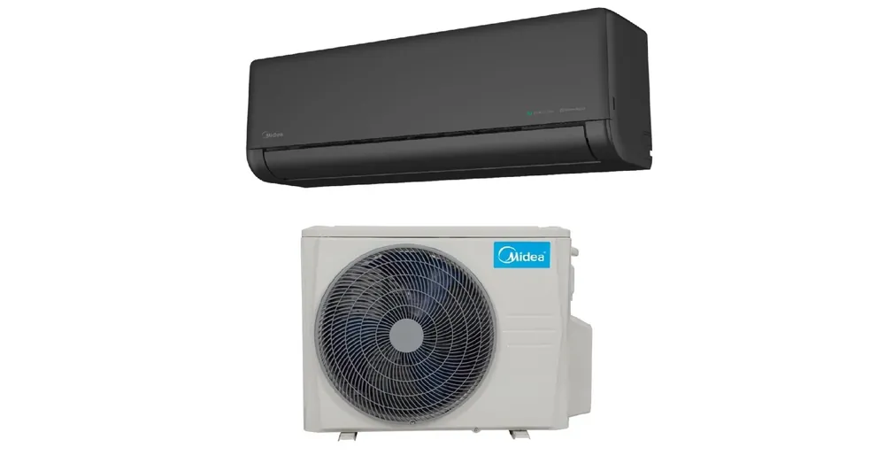 Szuper akció Midea Solstice SOL-12-BL-SP oldalfali split klíma, Fekete (3.5 kW)