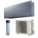 Daikin EMURA FTXJ25AS9/RXJ25A9 oldalfali split klíma ezüst (2.5 kW) Expressz szállítás