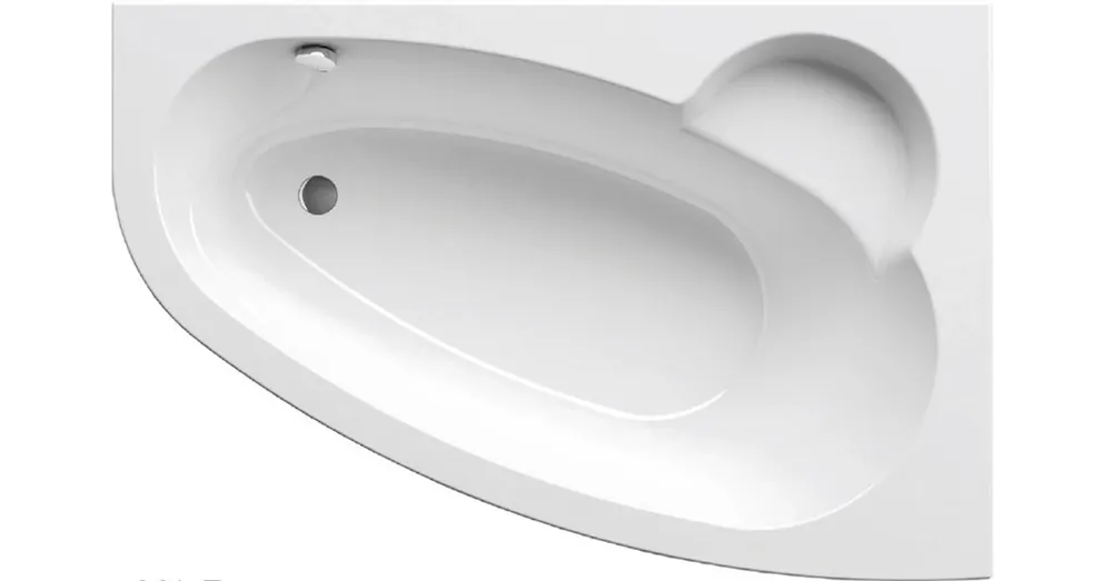 Újdonság Ravak Asymmetric akril kád 170x110cm (Jobbos) C491000000