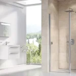 Ravak Chrome CSD2-110 kétrészes zuhanyajtó krómhatású kerettel, transparent edzett biztonságiüveggel 0QVDCC00Z1 Azonnal elérhető