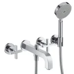 Biztonságos fizetés Hansgrohe Axor Citterio 3-lyukú keresztfogantyús kádcsaptelep 39447000