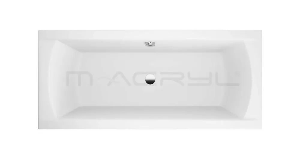 M-Acryl Noé 180x80 cm egyenes kád kádlábbal Akció