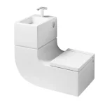 Legkelendőbb Roca W + W fali mosdó és wc-csésze 2 az 1-ben A893020001