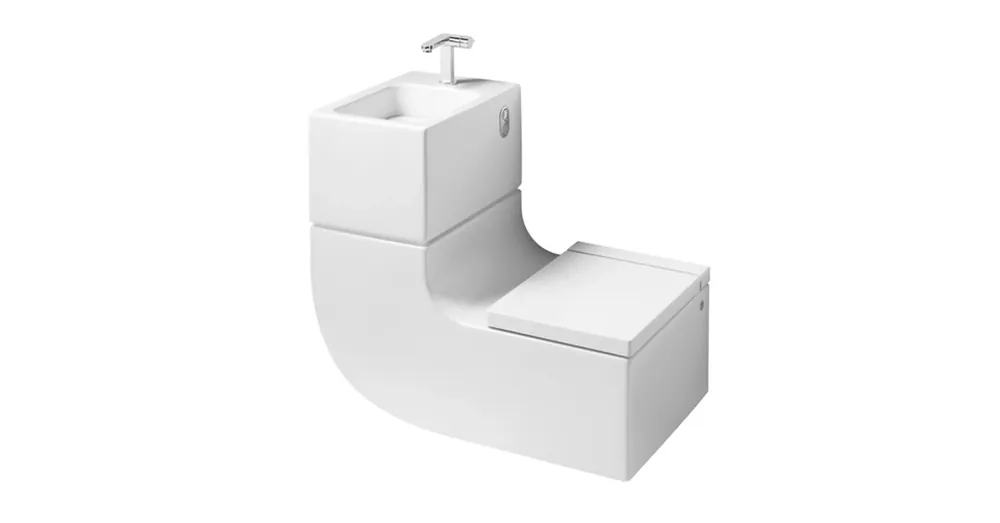 Legkelendőbb Roca W + W fali mosdó és wc-csésze 2 az 1-ben A893020001