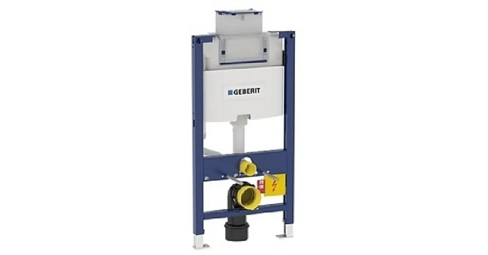 Geberit Duofix szerelőelem fali WC részére, Omega öblítőtartállyal, 82 cm magas, fentről/ elölről működtethető 111.003.00.1 Prémium