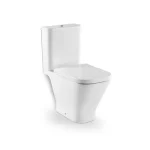 Különleges ajánlat Roca The Gap álló monoblokkos WC csésze , mélyöblítésű, alsó kifolyású, szerelőkészlettel A342478000