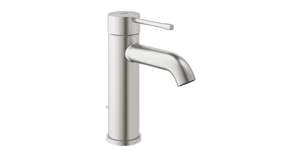 Gyors kiszállítás Grohe Essence New egykaros mosdócsaptelep leeresztővel, S méret supersteel 23589DC1