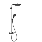 Ajánlat Hansgrohe Raindance Select S Showerpipe 240 1jet termosztátos zuhanyrendszer, matt fekete 27633670