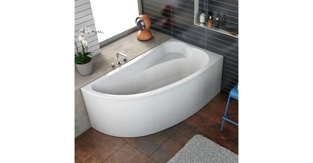 Vásárlói kedvenc Kolpa-San Calando-L 150x85 Beépíthető aszimmetrikus sarokkád 592980 balos