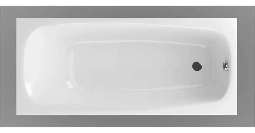 Wellis Como 180x80 cm egyenes kád kádlábbal AK00561 Korlátozott ajánlat