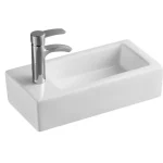 Wellis Santorini 37,5x18,5 cm fali kézmosó, balos WB00317 Ne maradj le