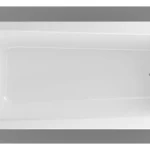 Wellis Lugano 170x70 cm egyenes kád kádlábbal AK00579 Ne maradj le