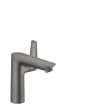 Akció Hansgrohe Talis E egykaros mosdócsaptelep 150 automata lefolyó-garnitúrával, szálcsiszolt fekete/króm 71754340