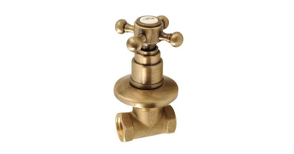 Sapho REITANO ANTEA falba süllyesztett elzáró szelep, hideg, 1/2", bronz (3056C) Újdonság