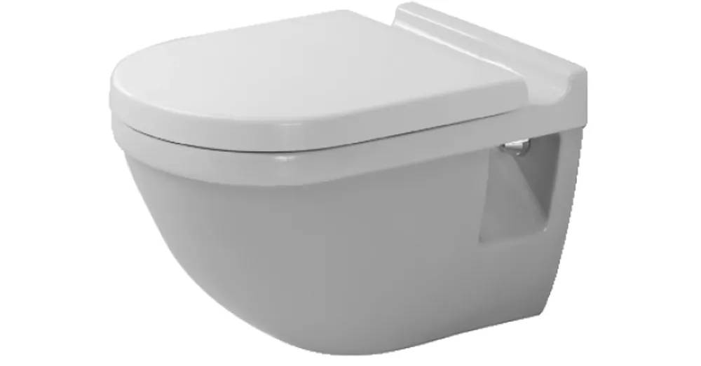Végkiárusítás Duravit Starck 3 lapos öblítésű fali wc HygieneGlaze felülettel 2201092000