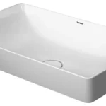 Különleges ajánlat Duravit DuraSquare 60x34,5 cm ráültethető mosdó 2355600000