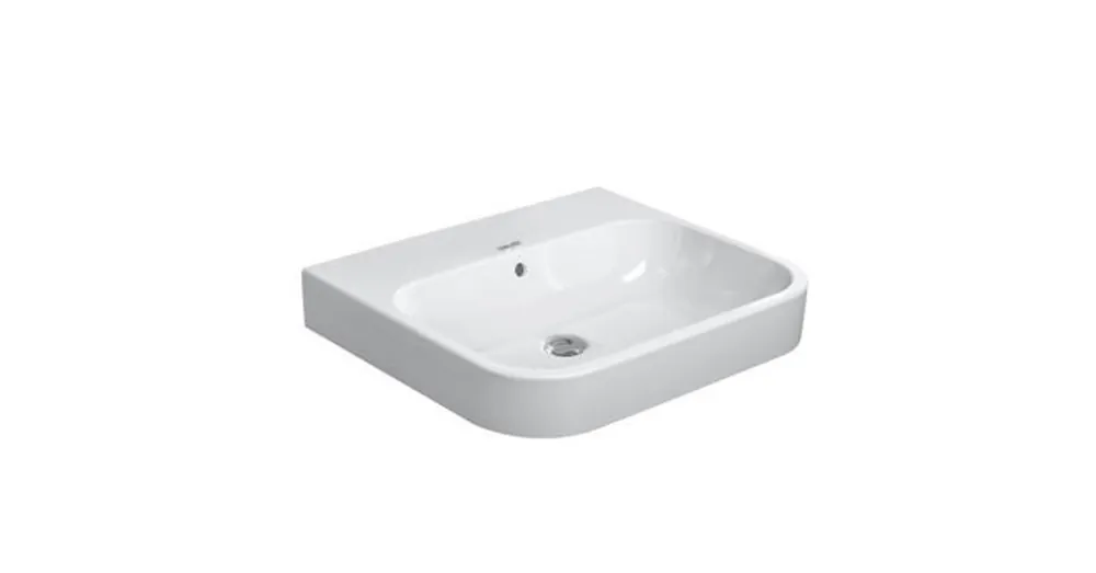 Duravit Happy D.2 60x50,5 cm bútorral aláépíthető mosdó csiszolt csaplyuk nélkül 2318600028 Akciós ár