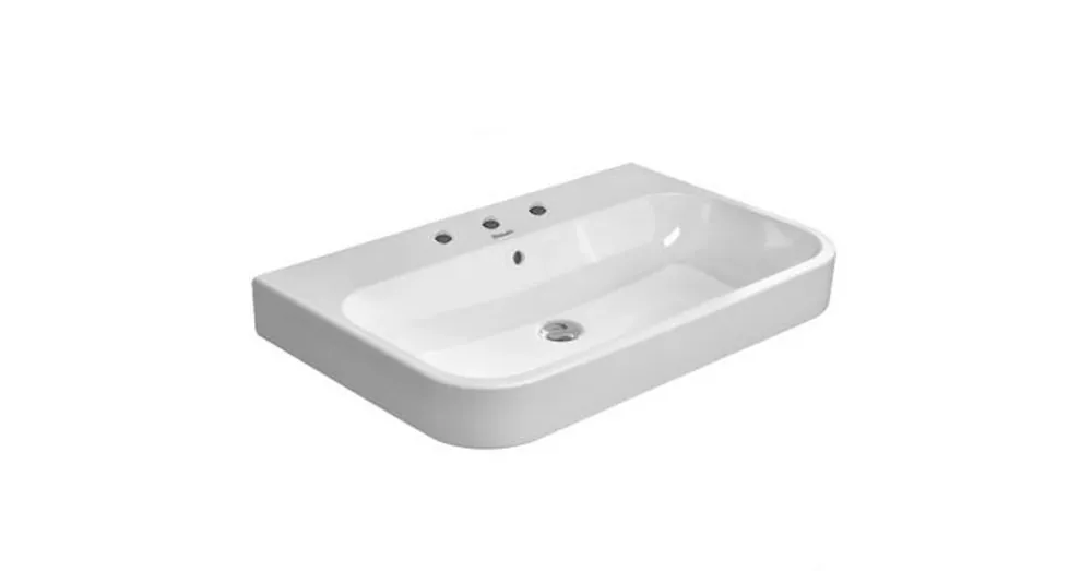 Duravit Happy D.2 65x50,5 cm bútorral aláépíthető mosdó három csaplyukkal 2318650030 Akciós ár