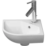 Duravit ME by Starck 43x38 cm sarokkézmosó 0722430000 Korlátozott ajánlat