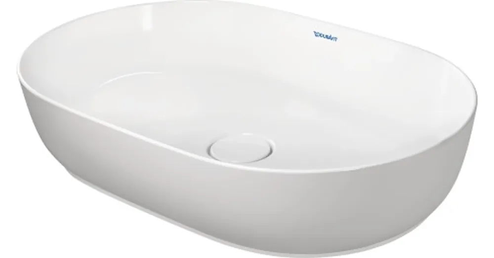Árengedmény Duravit Luv 60x40 cm ráültethető mosdó, szatén fehér 0379602600