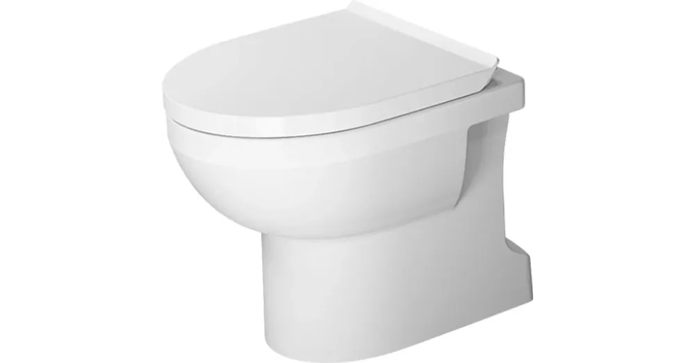 Vedd meg online Duravit Durastyle Basic perem nélküli álló wc WonderGliss felülettel (21840100001)