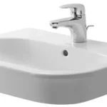 Duravit D-Code 54x43 cm beépíthető mosdó 033754 (0337540000) Árcsökkenés