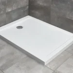 Radaway Doros Stone F szögletes lapos zuhanytálca, 100x80 cm fehér SDRF1080-01-04S Biztonságos vásárlás