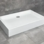 Olcsó Radaway Laros D 100x90 cm-es szögletes zuhanytálca szifonnal (SLD91017-01)