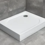 Biztonságos fizetés Radaway Delos D 80x75 cm -es szögletes előlapos zuhanytálca szifonnal, jobbos 4D87514-03R