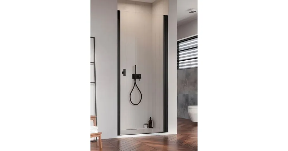 Csak ma Radaway Nes Black DWJ I 70 cm-es fekete zuhanyajtó, jobbos 10026070-54-01R