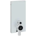 Geberit Monolith szanitermodul talpon álló WC-hez, 101 cm, fehér üveg 131.002.SI.5 Árengedmény