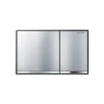 Geberit Omega60 kétmennyiséges öblítésű működtető nyomólap szálcsiszolt króm 115.081.GH.1 Outlet