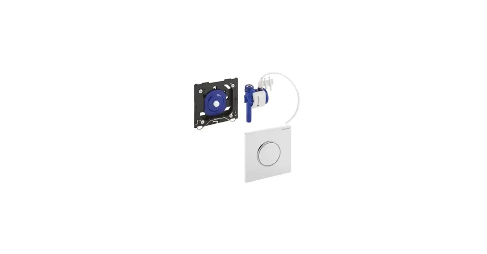 Korlátozott ajánlat Geberit HyTouch 116.015.XX.1 pneumatikus vizelde vezérlés, Sigma10 dizájn (fényes króm / matt króm / fényes króm, #116.015.KH.1)