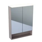 Geberit Acanto tükrös szekrény világítással, két ajtóval 60x83 cm 500.644.00.2 Vásárlói kedvenc