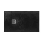 Kedvezményes ár Roca Terran műgyanta zuhanytálca, csúszásgátló felülettel 1000 x 900 x 26 Fekete - AP013E838401400