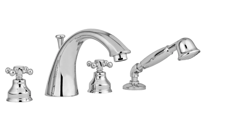 Outlet Bugnatese Lady 981BR Peremre szerelt 4 üléses kádcsaptelep BR / BRONZ