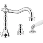 Prémium Bugnatese Oxford Termostatico 6358CR Termosztátos 4 üléses kádcsaptelep CR / KRÓM
