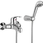 Olcsóbb Bugnatese Xara 6502CR Kádcsaptelep zuhanyszettel CR / KRÓM