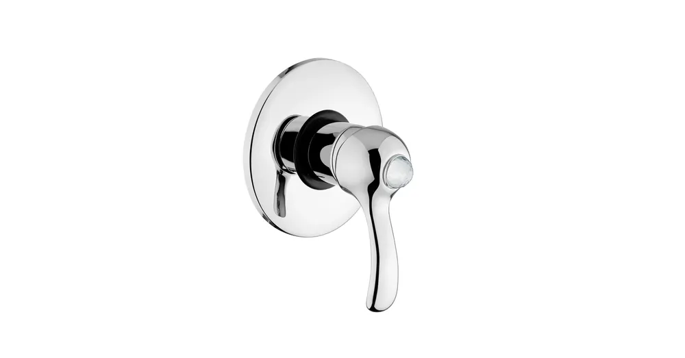 Népszerű Bugnatese Lem 1930KBR Fal alatti zuhanycsaptelep swarovski fogantyúval BR / BRONZ