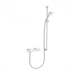 KLUDI Logo Shower Duo termosztátos zuhanycsaptelep zuhanyszettel 6857805-00 Expressz kézbesítés