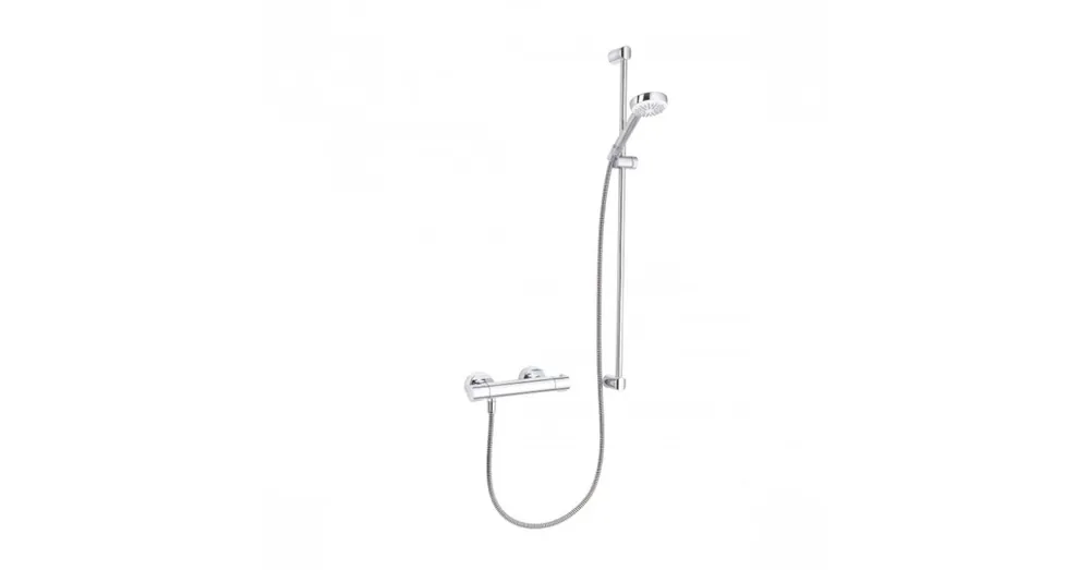 KLUDI Logo Shower Duo termosztátos zuhanycsaptelep zuhanyszettel 6857805-00 Expressz kézbesítés