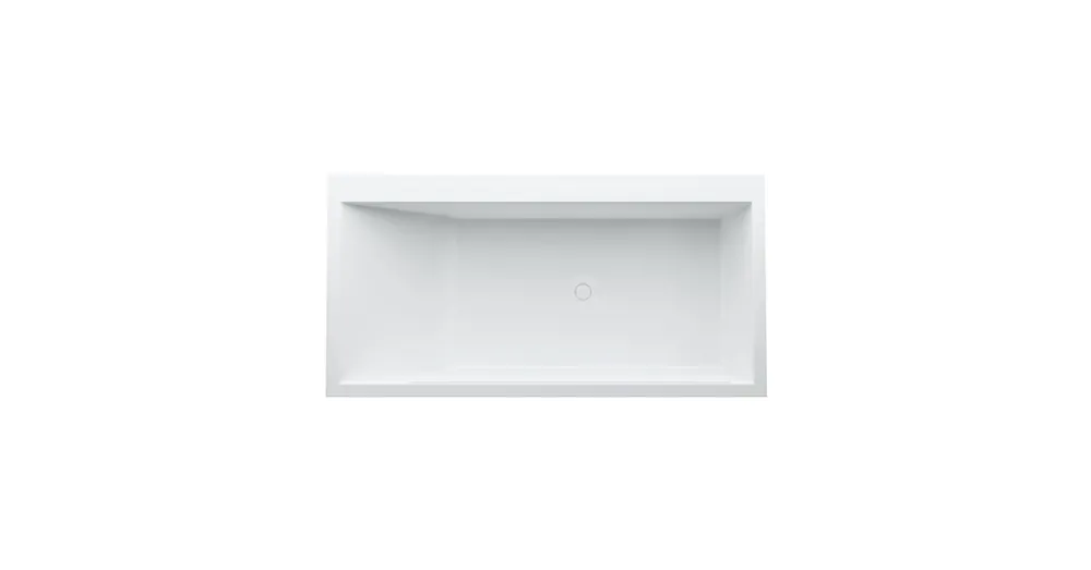 Újdonság LAUFEN KARTELL BY LAUFEN 170x86 Beültethető kád jobb sarokba - with illuminated slot overflow - Fehér H2233310006161